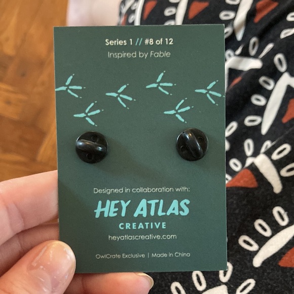 Owlcrate original pin literary luggage series design 8 of 12 - Picture 3 of 3